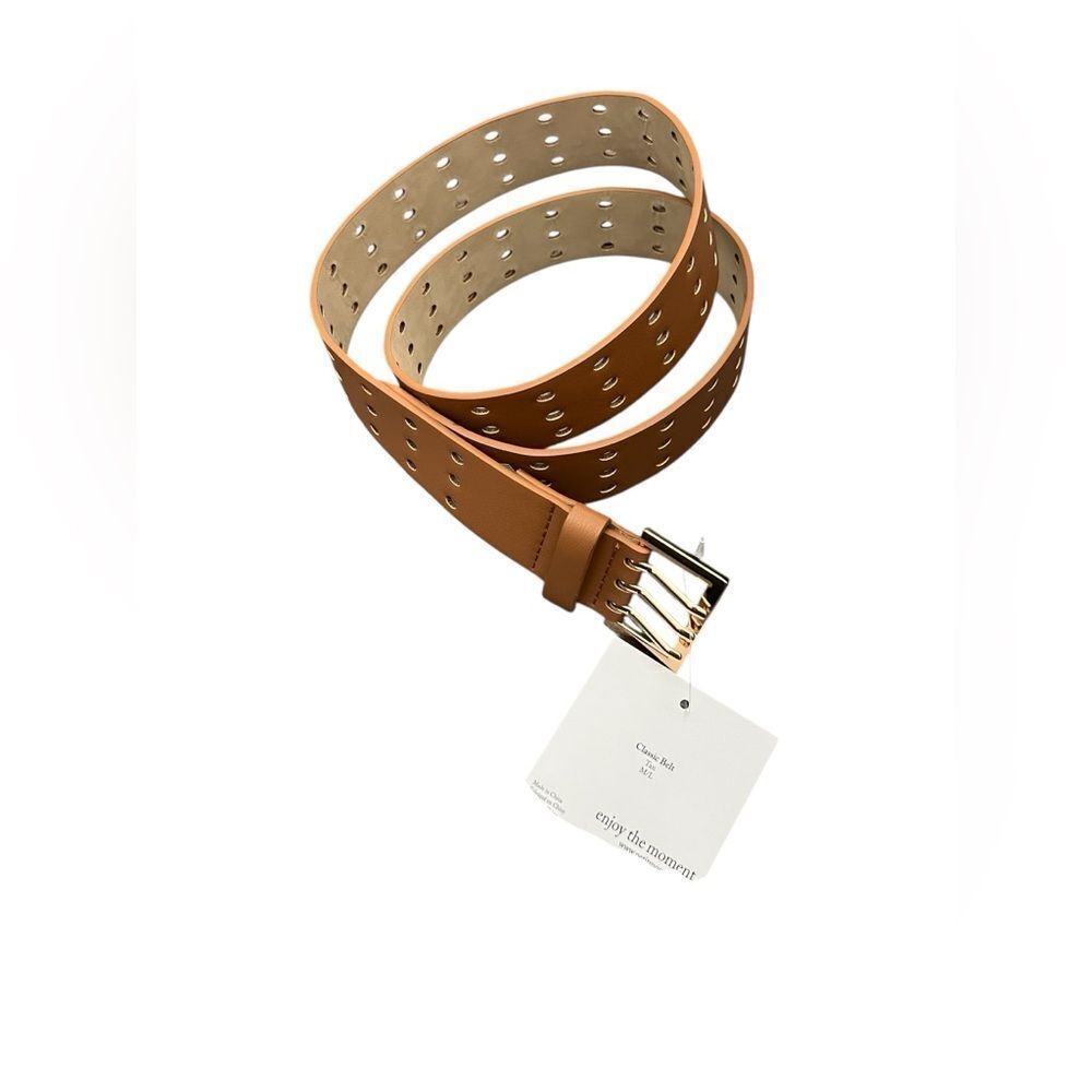 💘PETIT MOMENTS Classic Belt Tan M/L